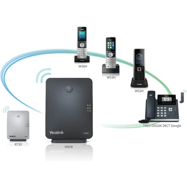 Yealink RT30 DECT repeater k W52P/W56P/W60B - Příslušenství pro konference - Obrázek A3V2000P01