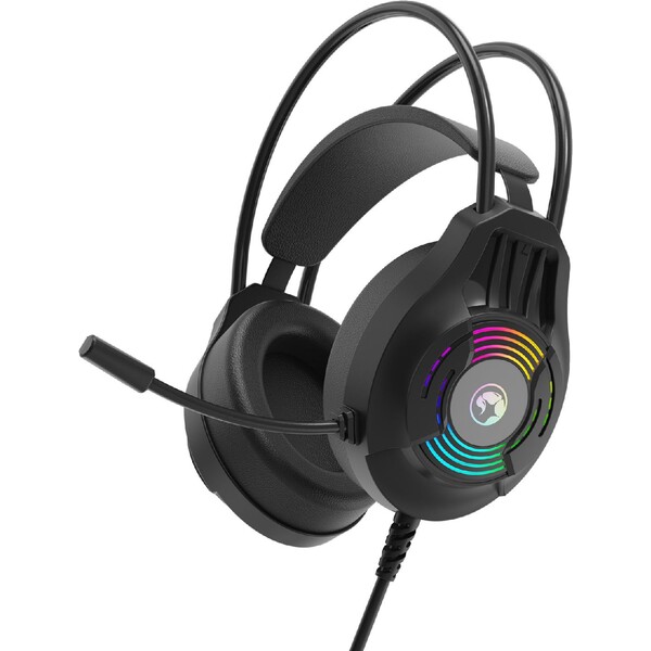 Marvo H8326 herní sluchátka s mikrofonem černá