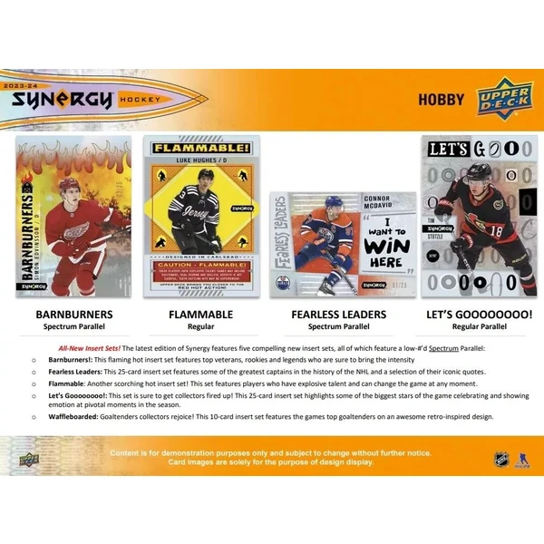 Hokejové karty 2023-24 Upper Deck Synergy Hockey Hobby Box - Hokejové karty - Obrázek A4I6000N01