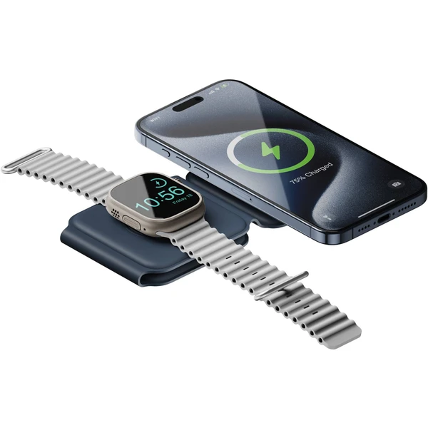 ENERGEA GoMag Trio Plus 3v1 MagSafe nabíječka modrá - Nabíječky - Obrázek A4J5000L01