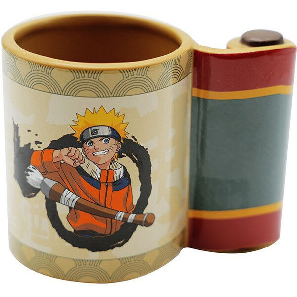 Hrnek 3D Naruto - Scroll 460 ml Vícebarevná