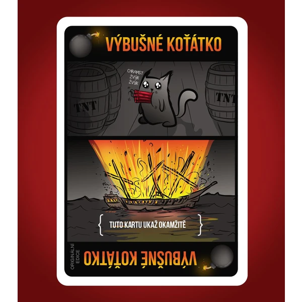 Výbušná koťátka - Karetní hry - Obrázek A522000K01