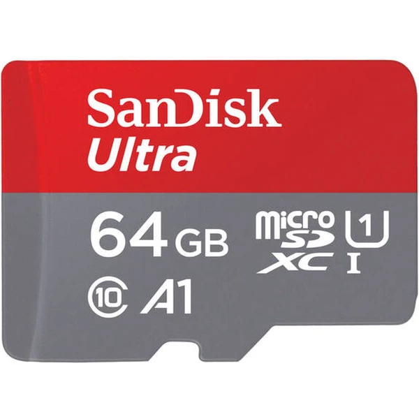 SanDisk MicroSDXC karta 64GB Ultra + adaptér - Paměťové karty - Hlavní obrázek