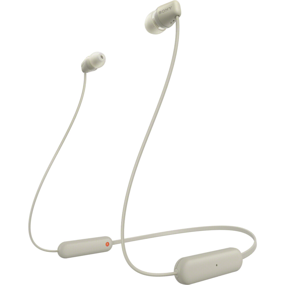 Sony WI-C100 bezdrátová sluchátka do uší šedá