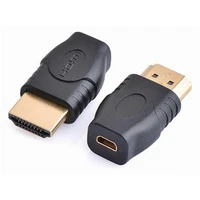 PremiumCord Micro HDMI/HDMI redukce černá - Kabely a redukce