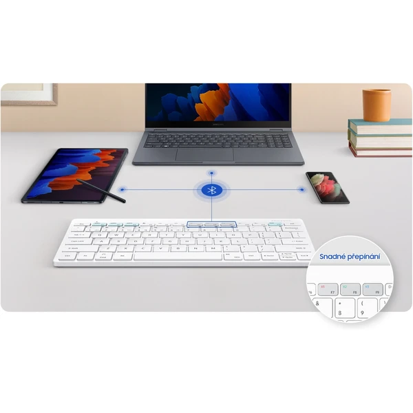 Samsung Trio 500 Smart Keyboard bílá - Klávesnice - Obrázek A5CX000501