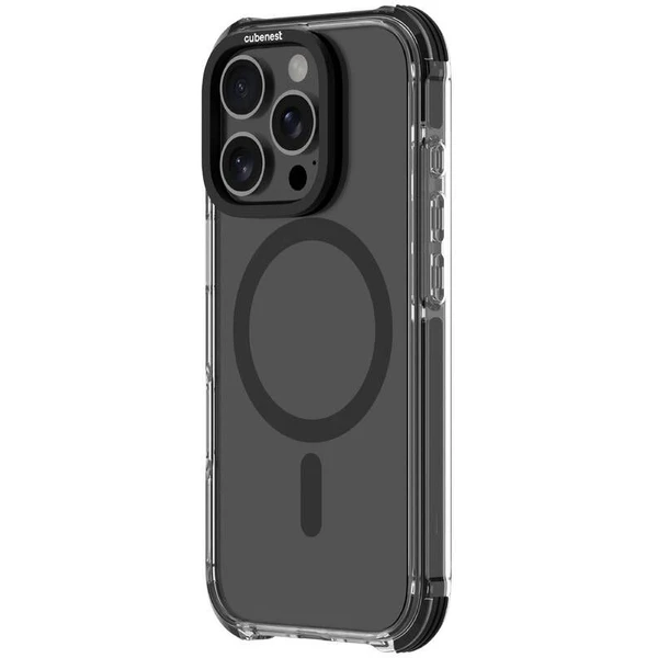 Cubenest MagPro Strong Guard kryt iPhone 16 Pro černý - Pouzdra - Obrázek A5DF000L01