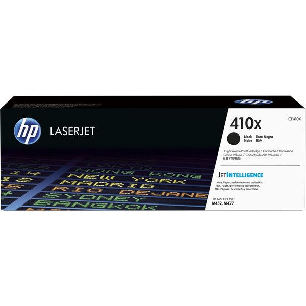 HP CF410X č. 410X Černá