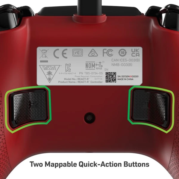 Turtle Beach herní ovladač REACT-R (XBOX/PC) červený - Herní ovladače - Obrázek A5QH000K01
