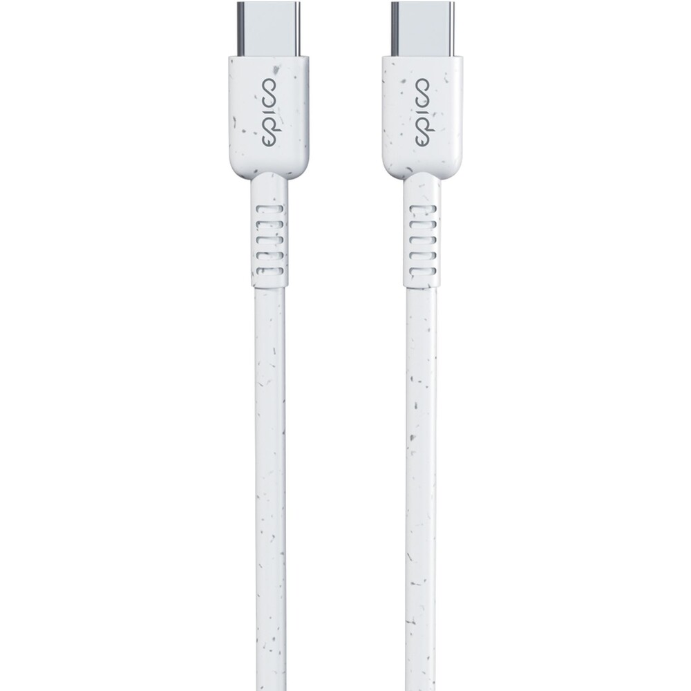 Epico Resolve USB-C na USB-C kabel, 1,2 m, bílý