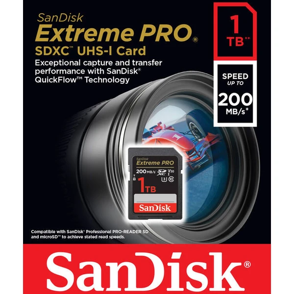 SanDisk SDXC karta 1TB Extreme PRO - Paměťové karty - Obrázek A632000P01