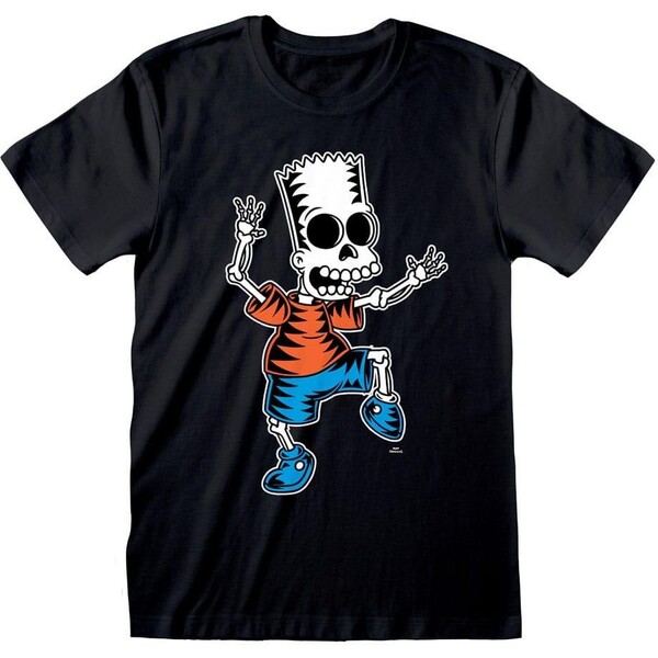 Tričko The Simpsons - Skeleton Bart L