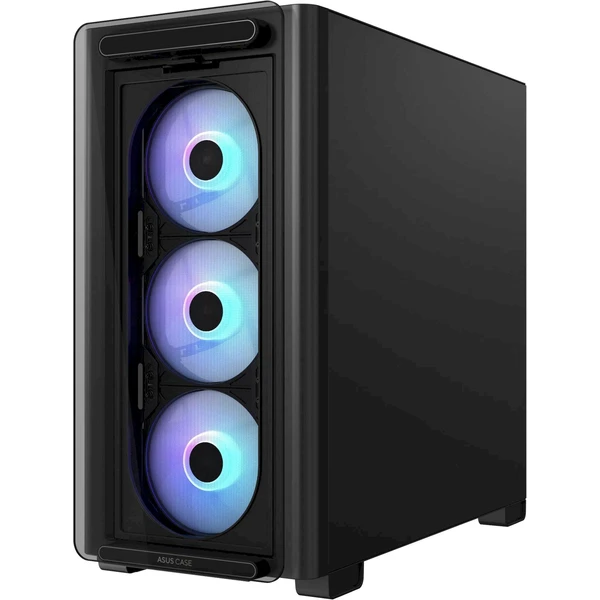 ASUS A23 PLUS TG ARGB + 4x120mm ARGB černá - Počítačové skříně - Obrázek A6DH000N01