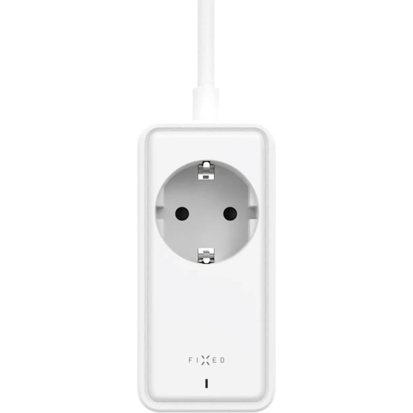 FIXED Charging Strip prodlužovací adaptér s USB-C/USB-A, GaN III, 3m, PD 65W, bílý - Nabíječky - Obrázek A6I1000O01