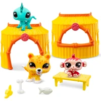 Littlest Pet Shop 3 figurky Džungle - Figurky