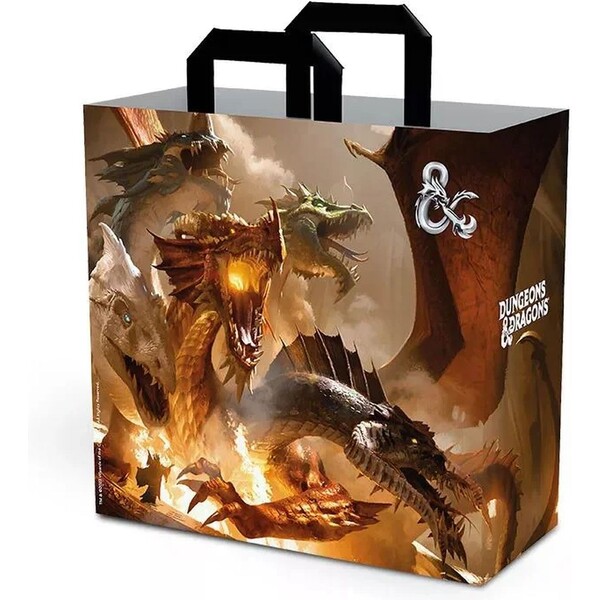 Konix Dungeon & Dragons Tiamat Nákupní taška Hnědá