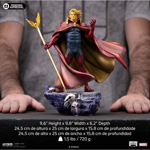 Soška Iron Studios Art Scale 1/10 Marvel: Infinity Gauntlet Diorama - Adam Warlock - Sochy a sošky - Obrázek A6YA000L01