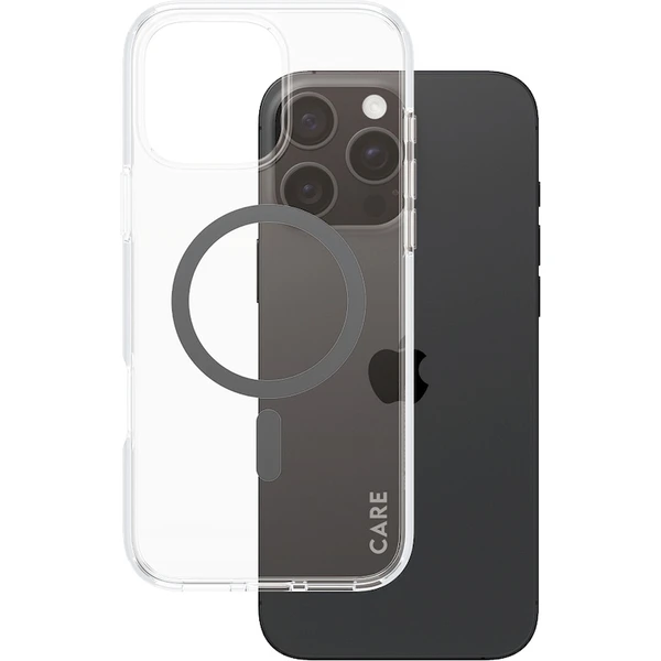 PanzerGlass® CARE kryt Apple iPhone 16 Pro Max MagSafe Urban Combat čirý/černý - Pouzdra - Obrázek A708000P01