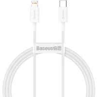 Baseus Superior USB-C/Lightning napájecí kabel 20W 1m bílý - Kabely a redukce