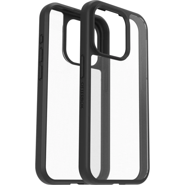 OtterBox React pouzdro pro Apple iPhone 15 Pro Black Crystal čiré/černé - Pouzdra - Obrázek A7B3000N01