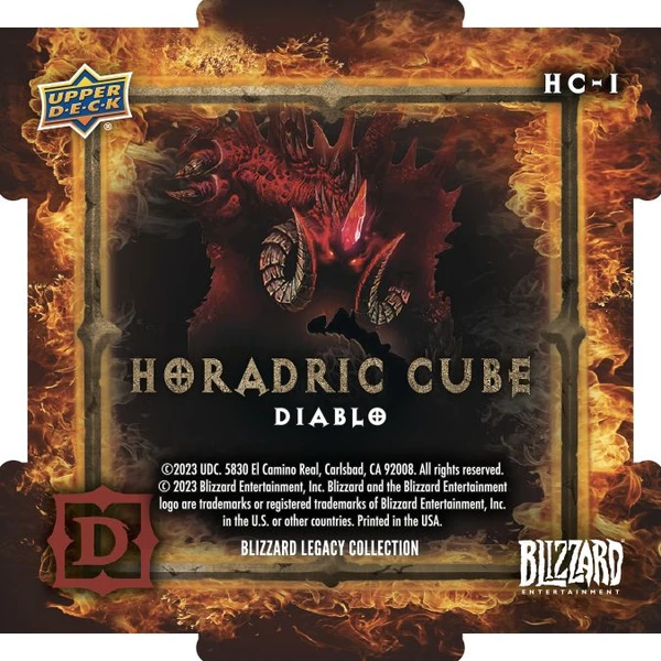Upper Deck - Blizzard Legacy Collection - Blaster balíček - Blizzard karty - Obrázek A7C1000K01