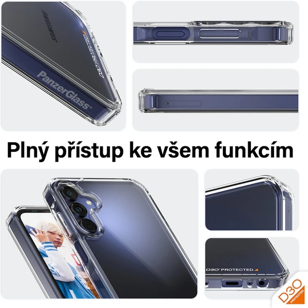 PanzerGlass HardCase D3O Samsung Galaxy A15/A15 5G - Pouzdra - Obrázek A7D1000O01