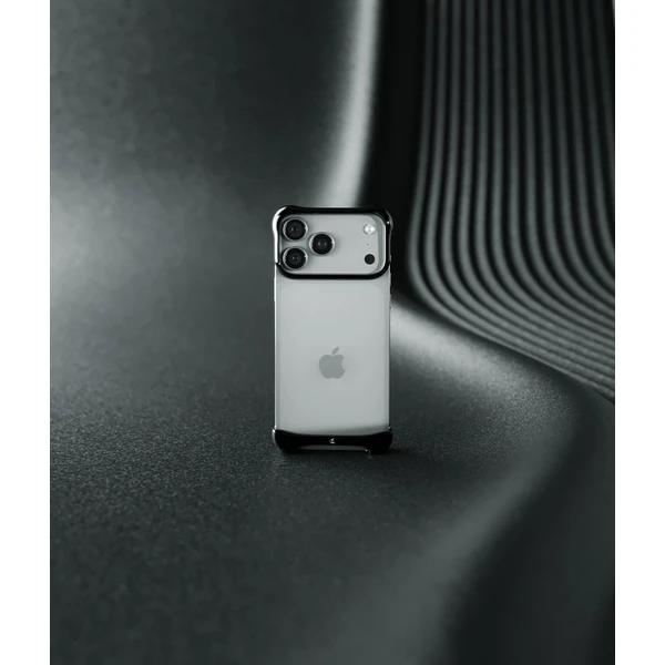 Arc Pulse titanový ochranný rám iPhone 17 Pro Max onyxově černý - Pouzdra - Obrázek A7DJ000K01
