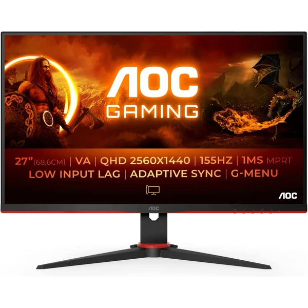 AOC Q27G2E monitor 27" - Monitory - Obrázek A7J5G00101