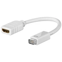 PremiumCord Mini DVI/HDMI redukce bílá - Kabely a redukce