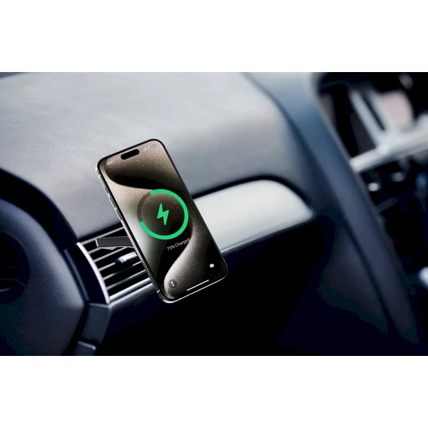 CubeNest SQ1C0 Qi2 (MagSafe) držák do auta s nabíjením černý - Držáky - Obrázek A7S8000J01