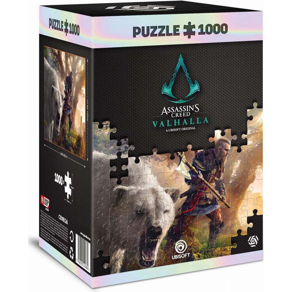 Puzzle Assassins Creed Valhalla: Eivor & Polar Bear 1000