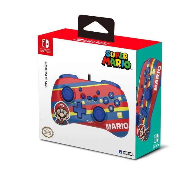 Nintendo Switch HORIPAD Mini (Super Mario Series - Mario) - Herní ovladače - Obrázek A82MF00101