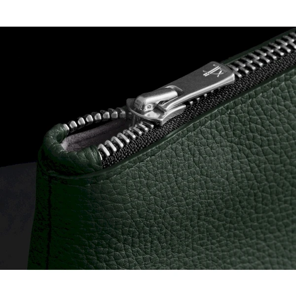 Woolnut Leather Pouch kožené pouzdro tmavě zelené - Organizéry - Obrázek A868000701
