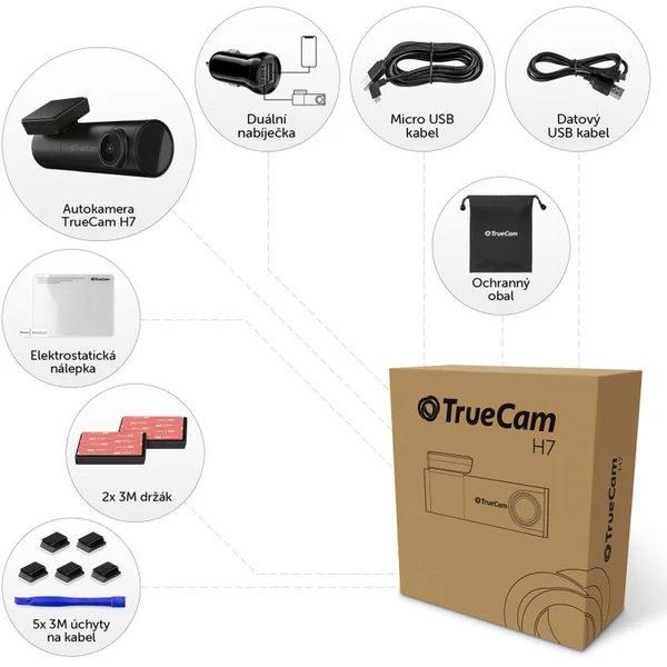 TrueCam H7 GPS (s detekcí radarů) - Kamery - Obrázek A88A400301