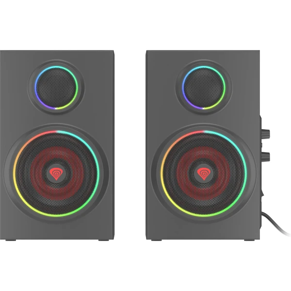 Reproduktory 2.0 24W GENESIS HELIUM 300BT ARGB, Bluetooth 5.0 - Reproduktory - Obrázek A8G1100501