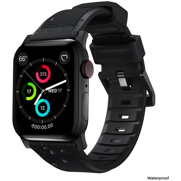 Nomad Rugged Strap, black hardware - AW 44/42 mm NM1A41BN00