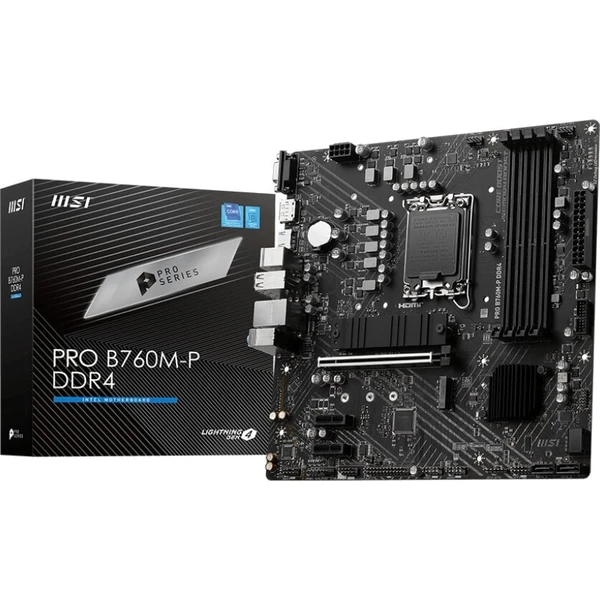 MSI PRO B760M-P DDR4 Intel B760 - Základní desky - Obrázek A932000701