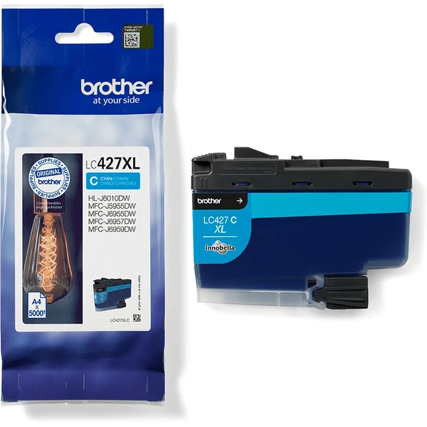 Brother LC427XLC inkoust tyrkysový - Tonery - Obrázek A95E000O01