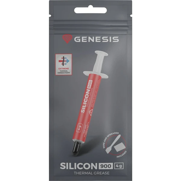 Genesis Silicon 900 4G - Teplovodivé pasty a pásky - Obrázek A9GE000K01