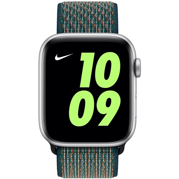 Apple Watch provlékací sportovní řemínek Nike 40/38mm Hyper Crimson / Neptune Green - Řemínky - Obrázek A9I2200301