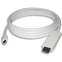 PremiumCord Mini DisplayPort/HDMI kabel 1m bílý - Kabely a redukce
