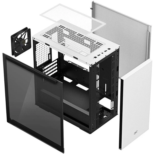 DEEPCOOL Macube 110 WH bílá - Počítačové skříně - Obrázek A9L5100501