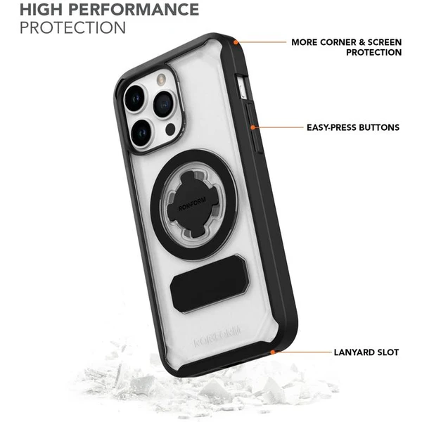 Rokform Crystal case ochranné pouzdro pro iPhone 15 Pro Max čirý - Pouzdra - Obrázek A9U8G00101