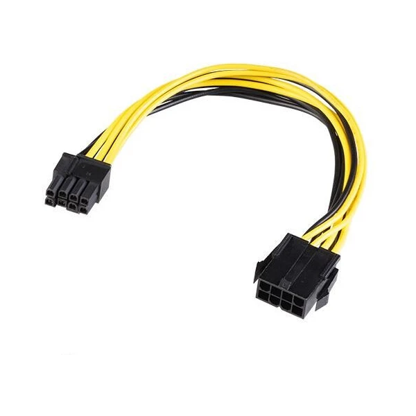 Akasa adaptér 12V ATX 8-Pin na PCIe 6+2 pin - Kabely a redukce - Obrázek AA5X600301
