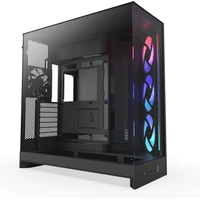 NZXT H9 Flow RGB černá - Počítačové skříně