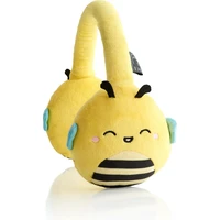 Lazerbuilt bezdrátová sluchátka Squishmallows - Sunny (plyšová) - Sluchátka