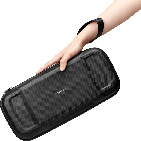 Spigen Rugged Armor Pro Pouch ochranné pouzdro pro Steam Deck černé - Pouzdra - Obrázek AAK4G00101