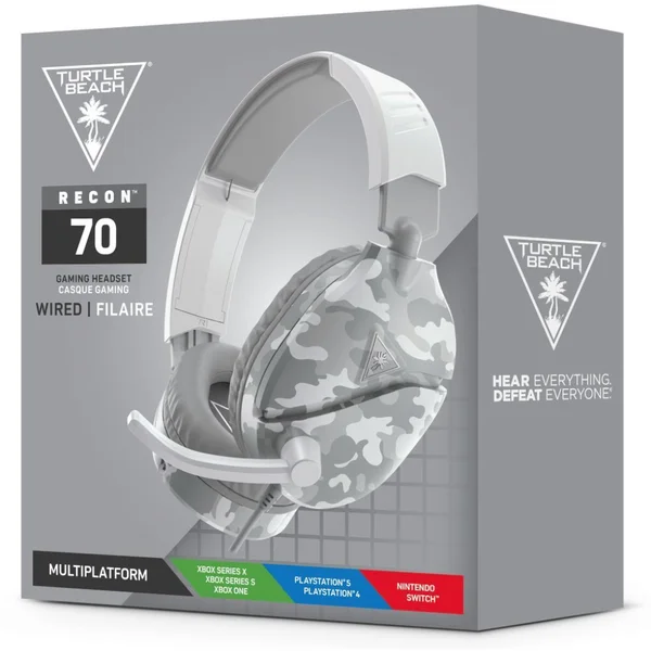 Turtle Beach Recon 70 herní sluchátka maskáčově bílá - Sluchátka - Obrázek AAN7100501