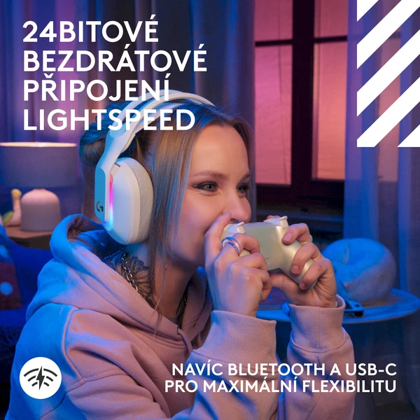 Logitech G A20 X sluchátka bílá - Sluchátka - Obrázek AAXH000K01