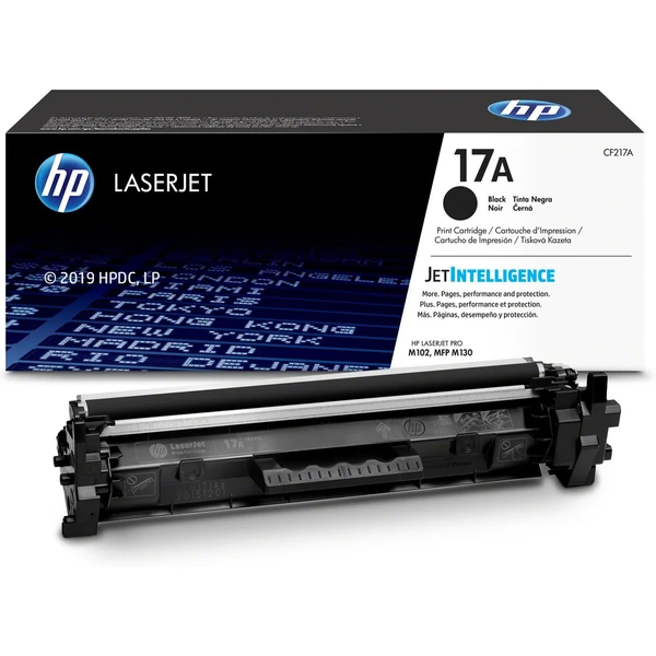 HP CF217A č. 17 Černá originální - Tonery - Obrázek AAXUF00101